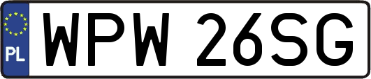 WPW26SG
