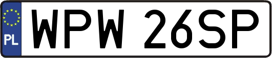 WPW26SP