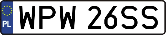WPW26SS