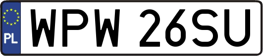 WPW26SU