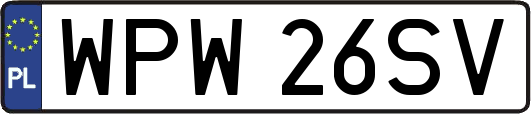 WPW26SV