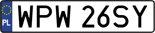 WPW26SY