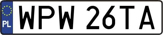 WPW26TA