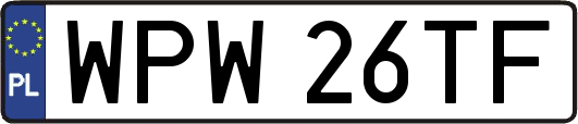 WPW26TF