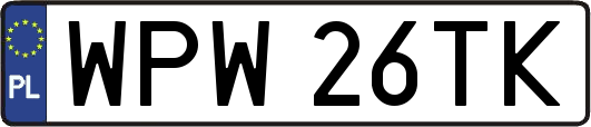 WPW26TK