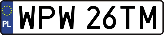 WPW26TM