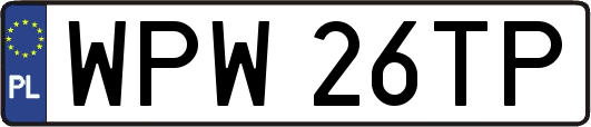 WPW26TP