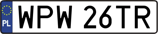 WPW26TR