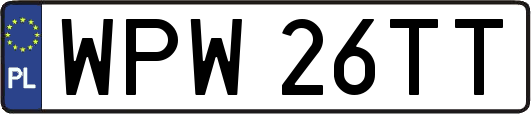WPW26TT
