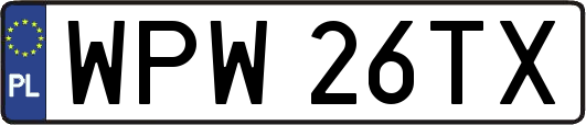 WPW26TX