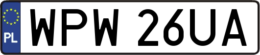 WPW26UA