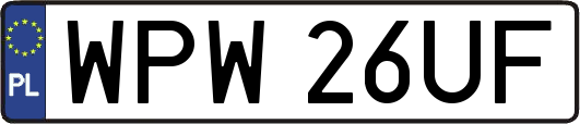 WPW26UF