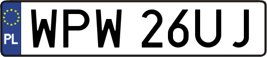 WPW26UJ