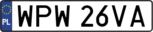 WPW26VA