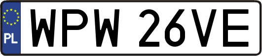WPW26VE
