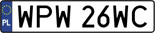 WPW26WC