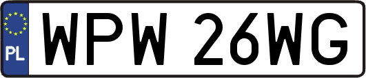 WPW26WG