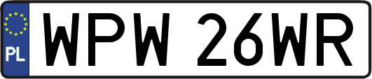 WPW26WR