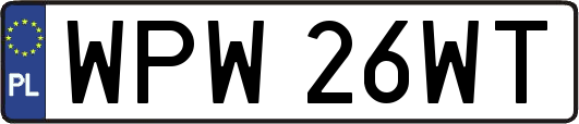 WPW26WT