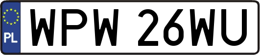 WPW26WU