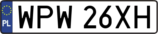 WPW26XH