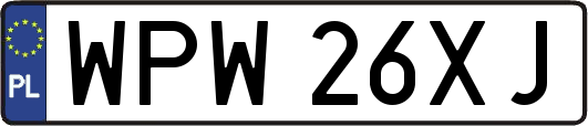 WPW26XJ