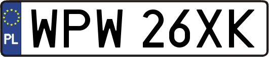 WPW26XK
