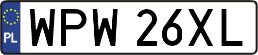 WPW26XL