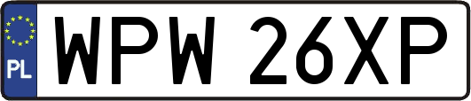 WPW26XP