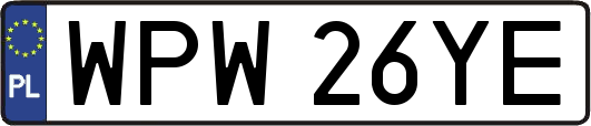 WPW26YE
