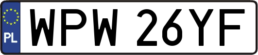 WPW26YF