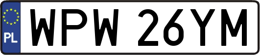 WPW26YM