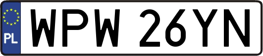 WPW26YN
