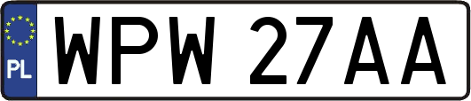 WPW27AA