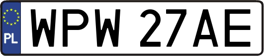 WPW27AE