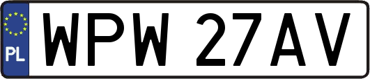 WPW27AV