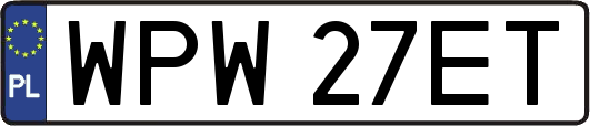 WPW27ET