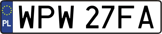 WPW27FA