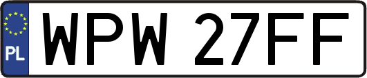 WPW27FF