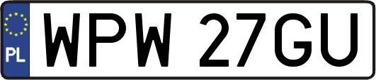 WPW27GU