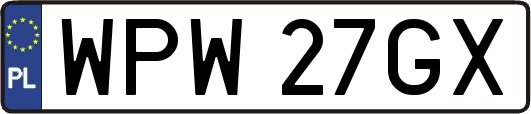 WPW27GX