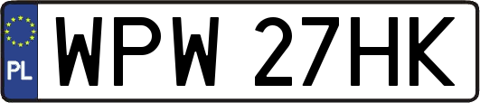 WPW27HK