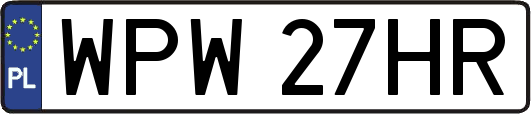 WPW27HR