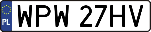 WPW27HV