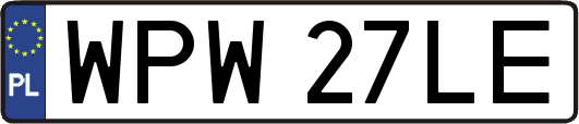 WPW27LE