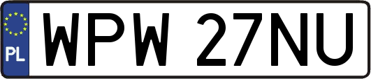 WPW27NU