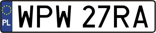 WPW27RA