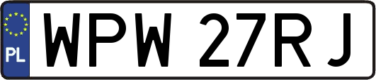 WPW27RJ