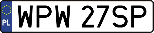 WPW27SP