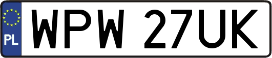 WPW27UK